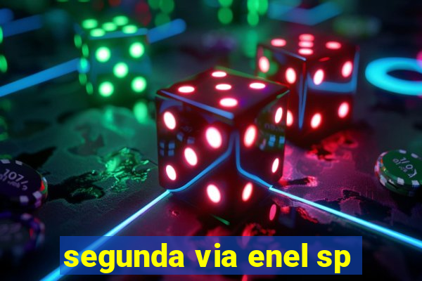 segunda via enel sp